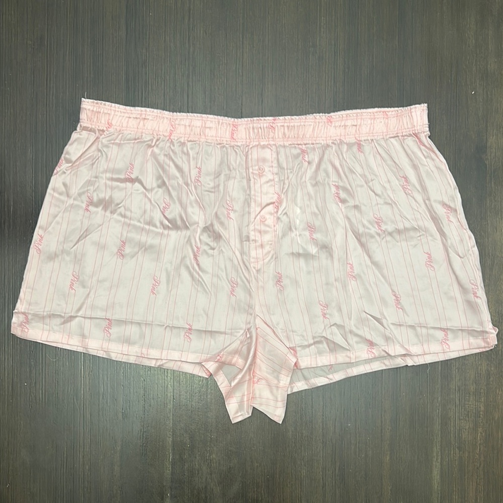 Victoria’s Secret Pink Striped Pajama Boxers